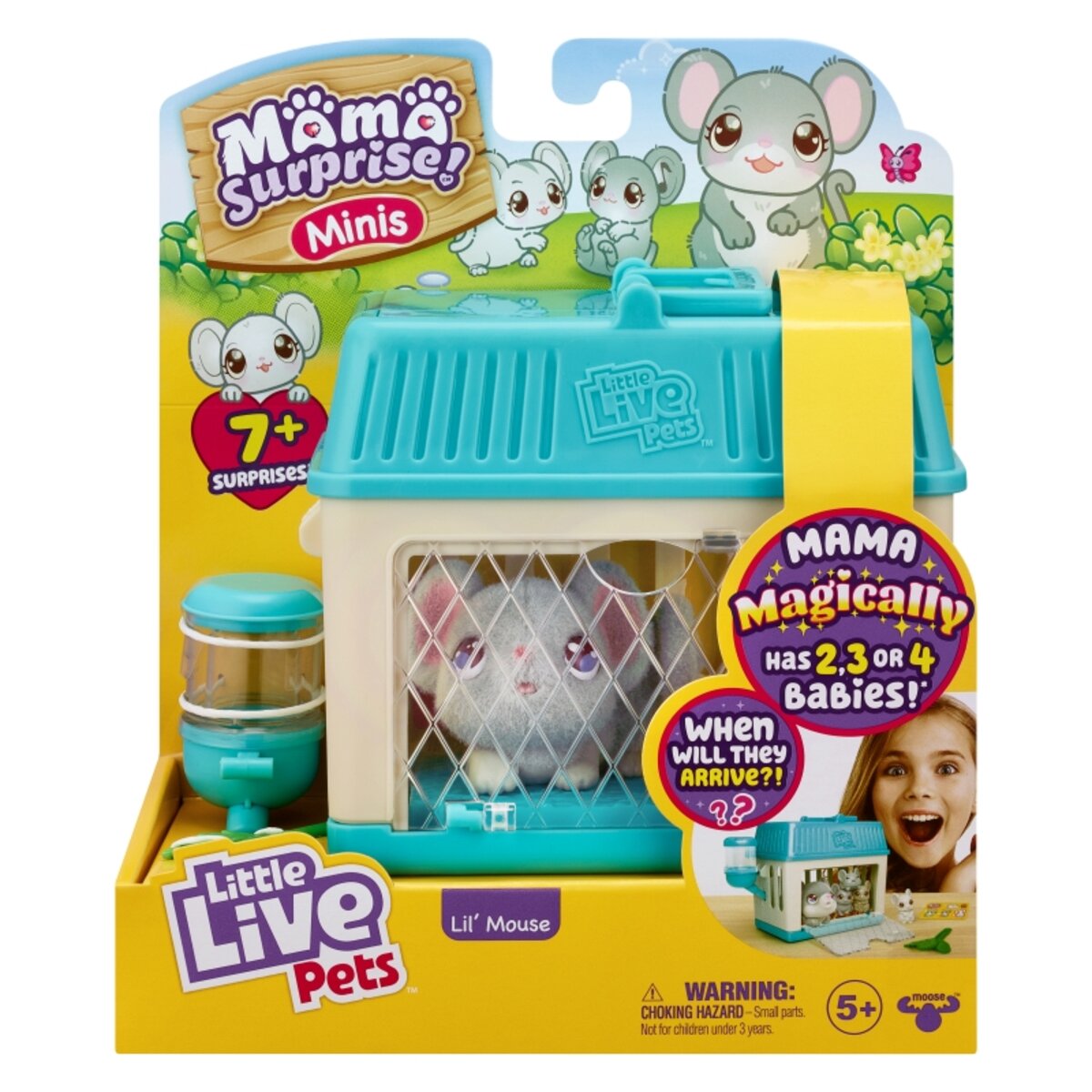 Little Live Pets Mama Surprise S2 Mini Spielset (Maus)