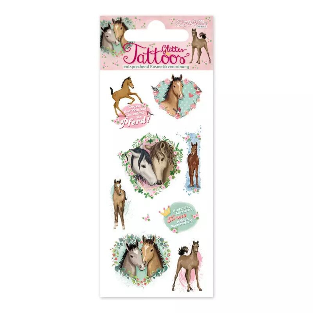 Lutz Mauder TapirElla Glitter-Tattoo Pferde 2