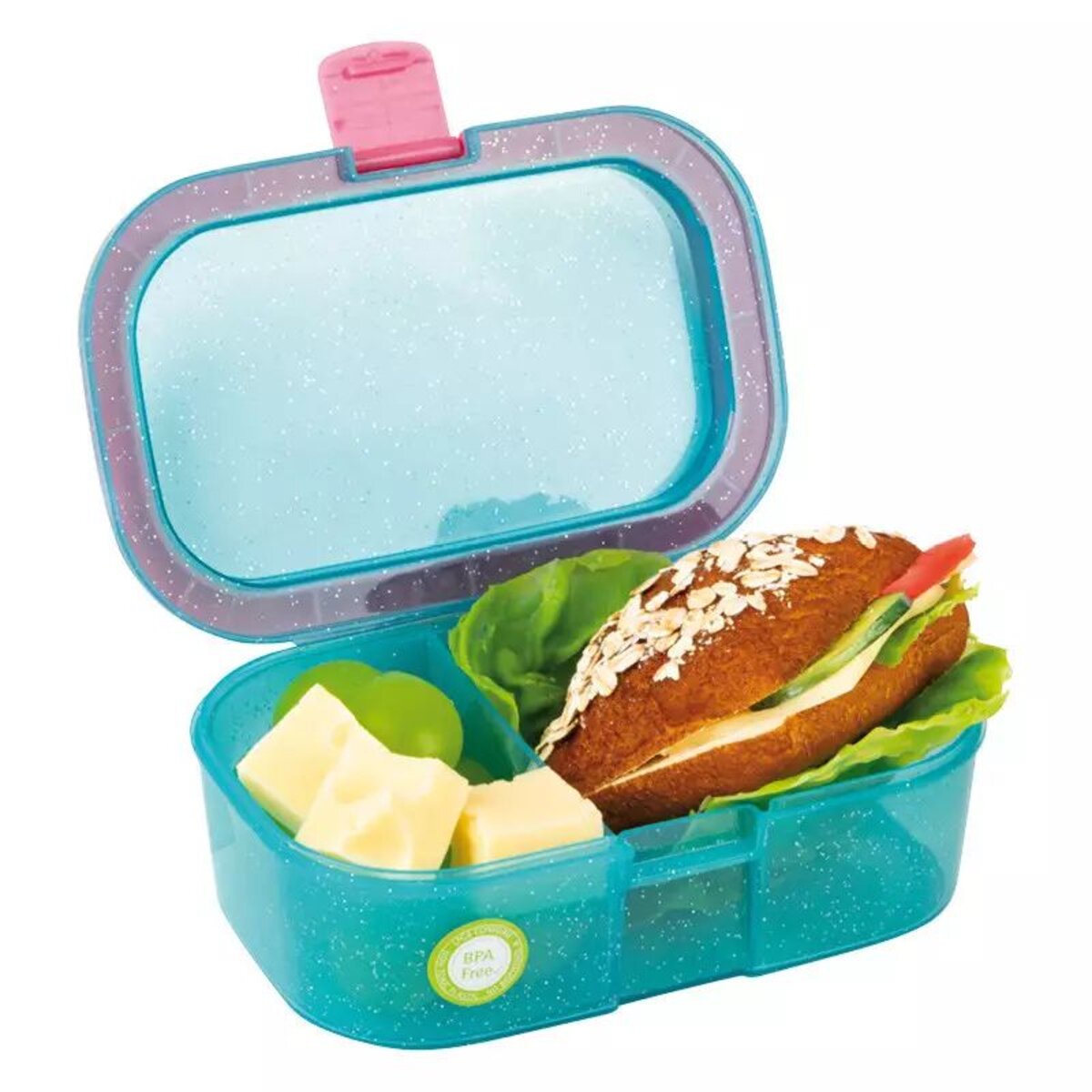 Lutz Mauder TapirElla Glitzer Lunchbox Türkis