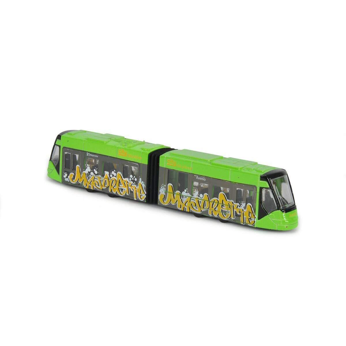 Majorette MAN City Bus+Siemens Avenio Tram, 1 Stück, 6-fach sortiert