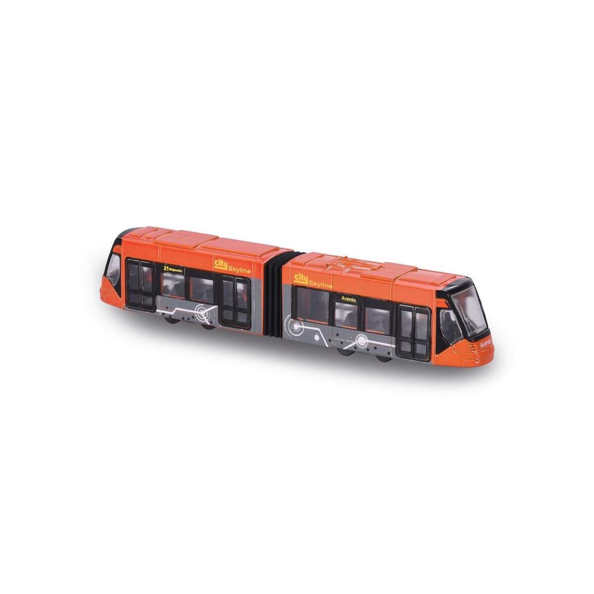 Majorette MAN City Bus+Siemens Avenio Tram, 1 Stück, 6-fach sortiert