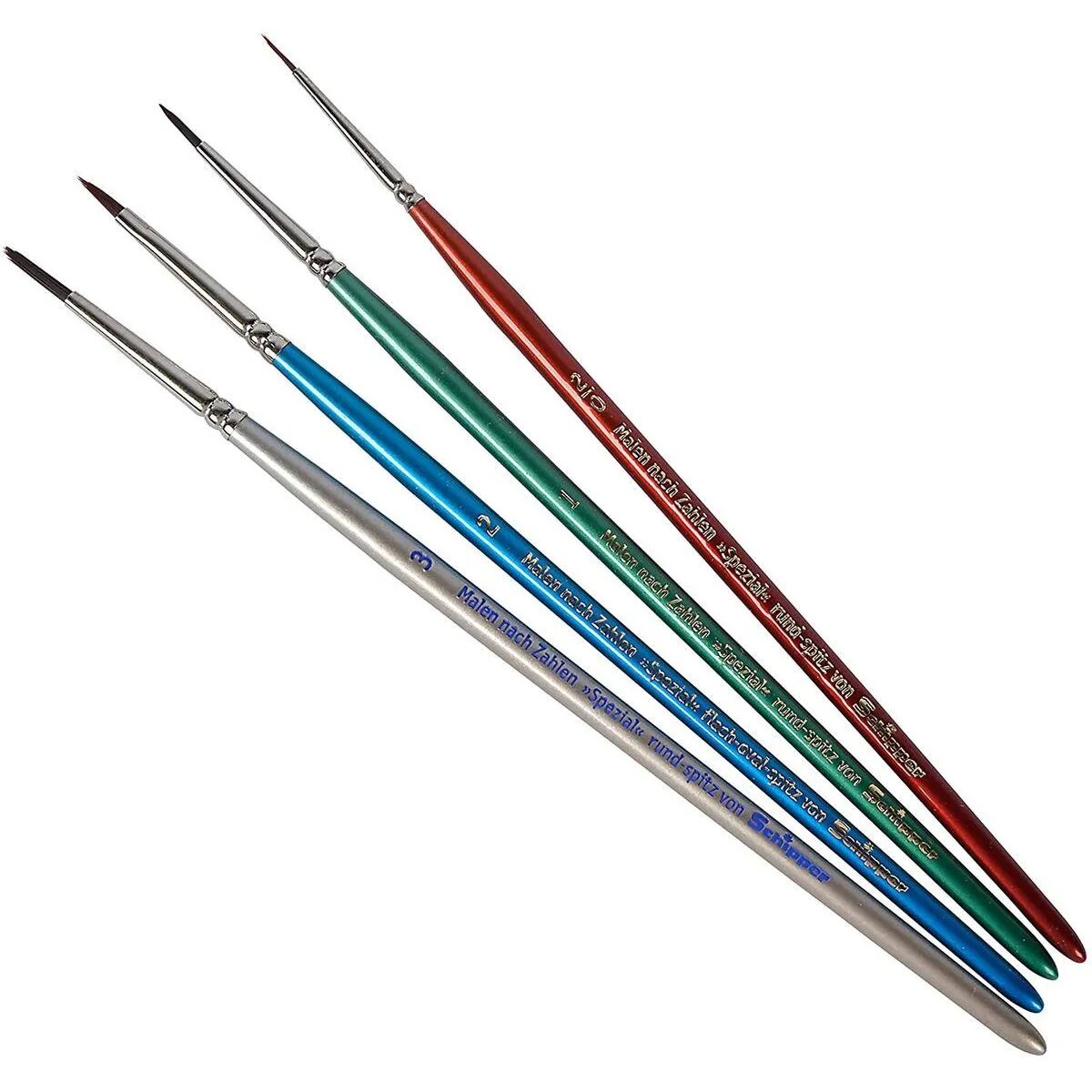 Malen nach Zahlen 4 Spezialpinsel