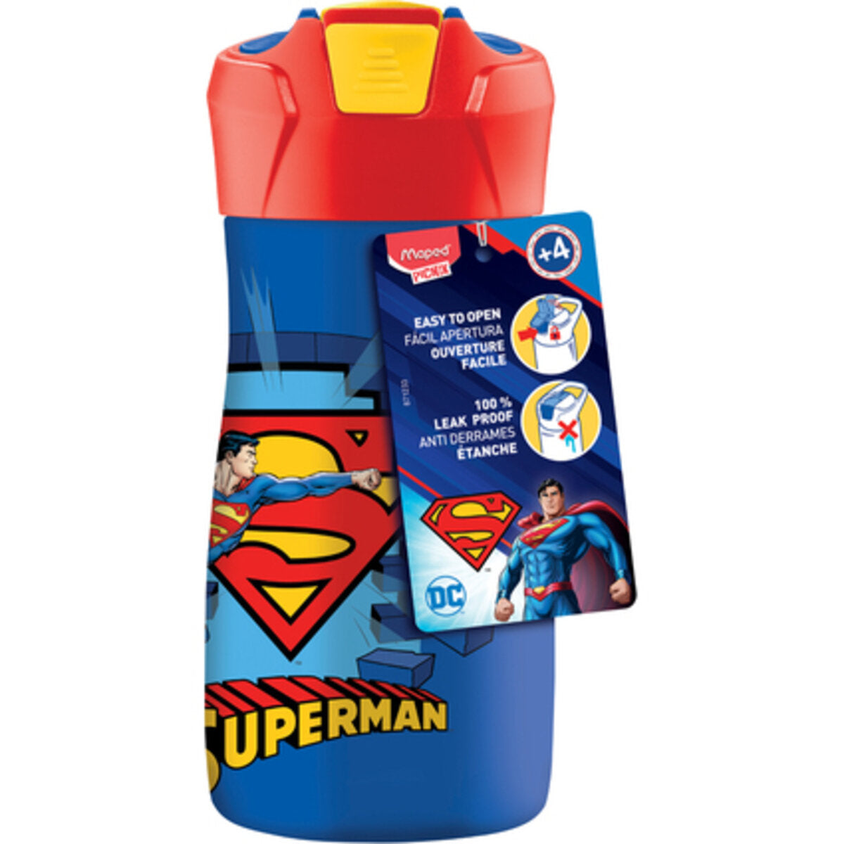 Maped Edelstahl-Trinkflasche DC Superman 0,43l