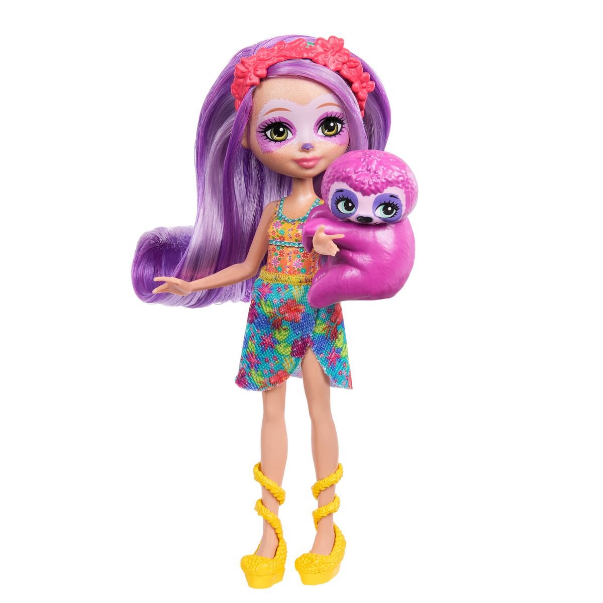 Mattel Enchantimals Sunshine Beach Sabindra Sloth