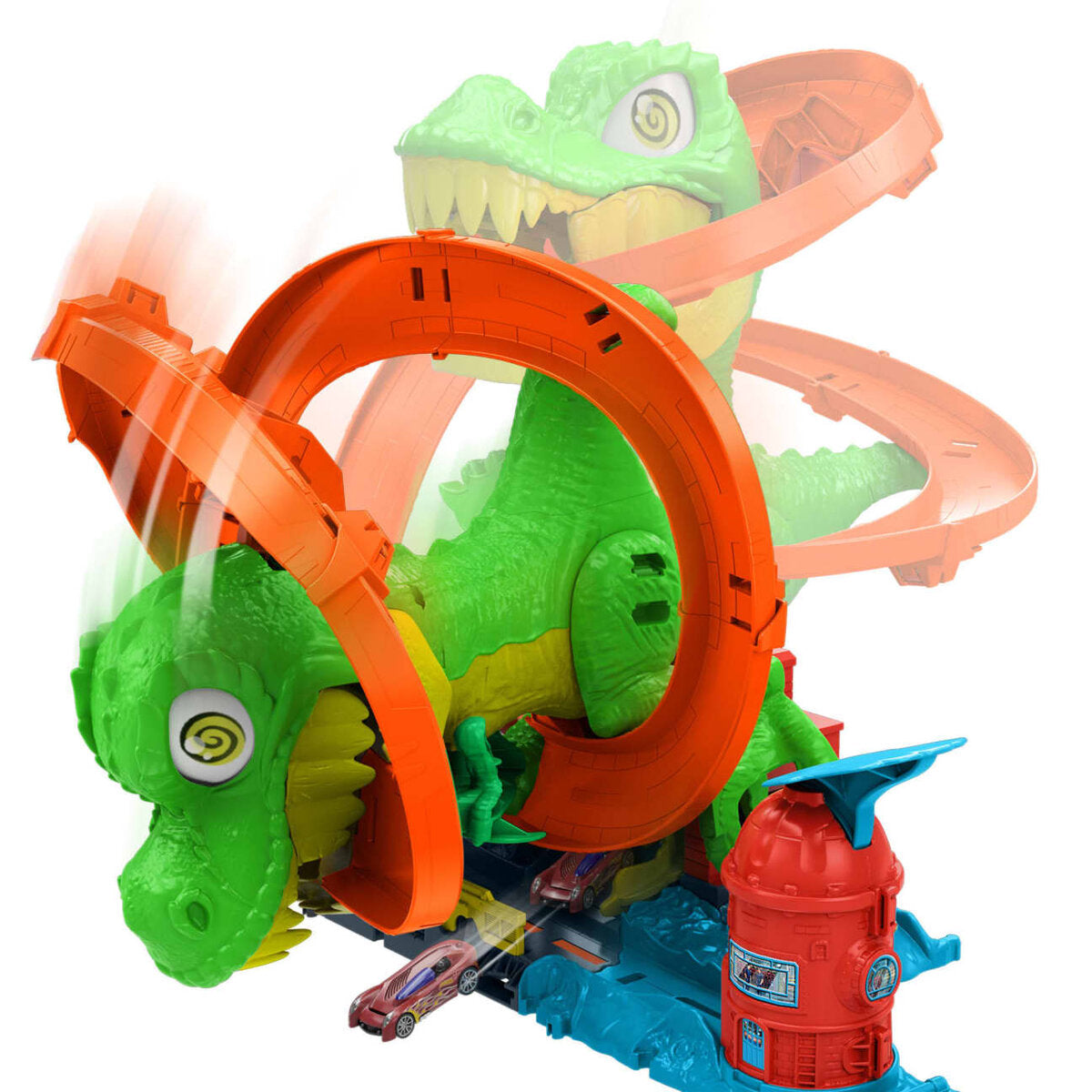 Mattel Hot Wheels T-Rex Feuerschlacht 22 cm