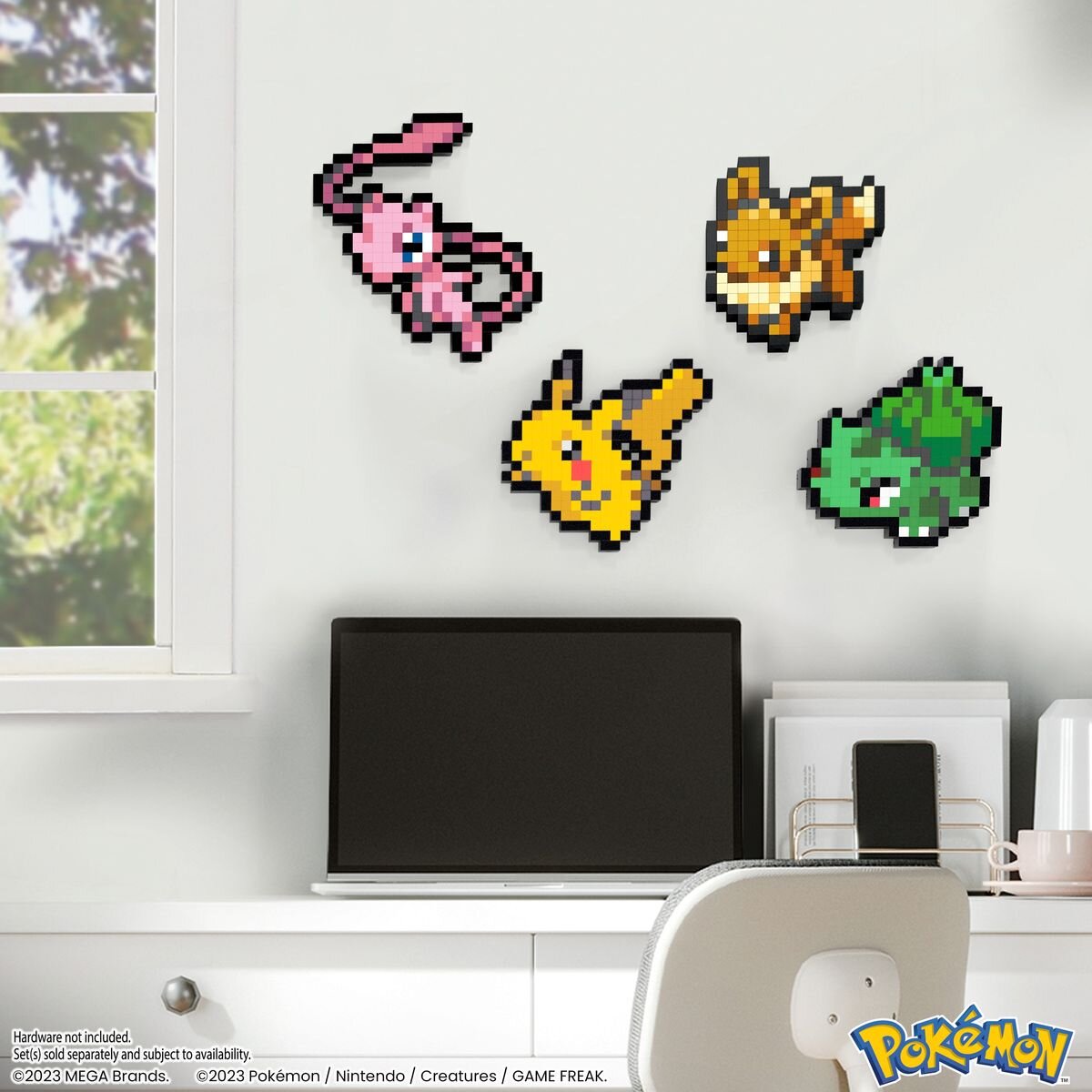 Mattel MEGA Pokémon Evoli Pixel Art