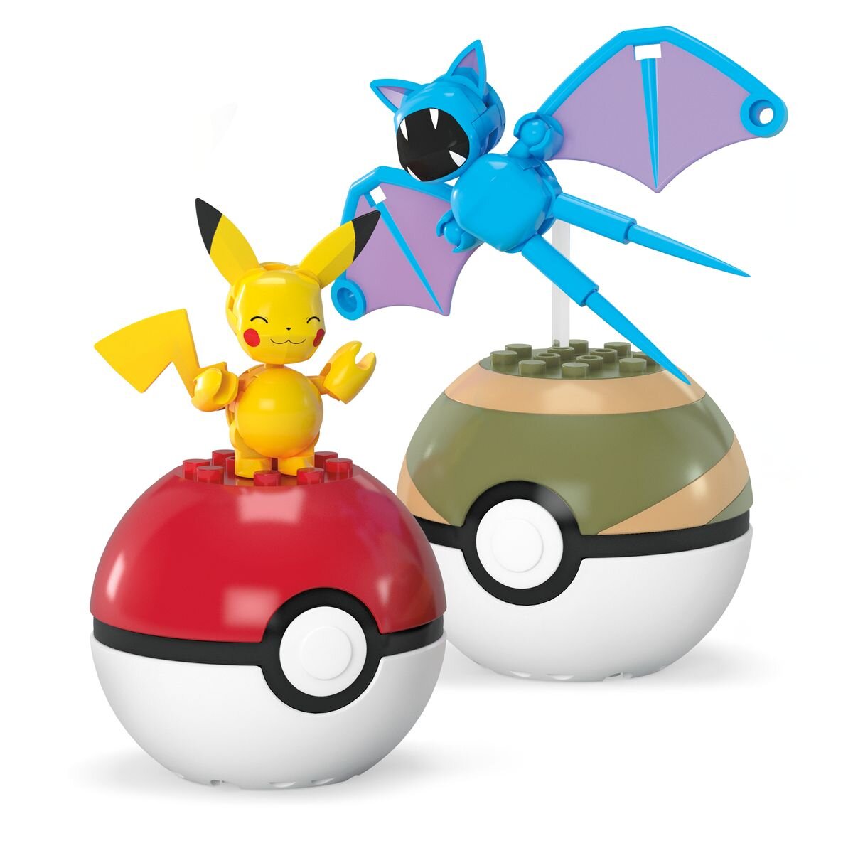 Mattel MEGA Pokemon Pokeball Pikachu und Zubat