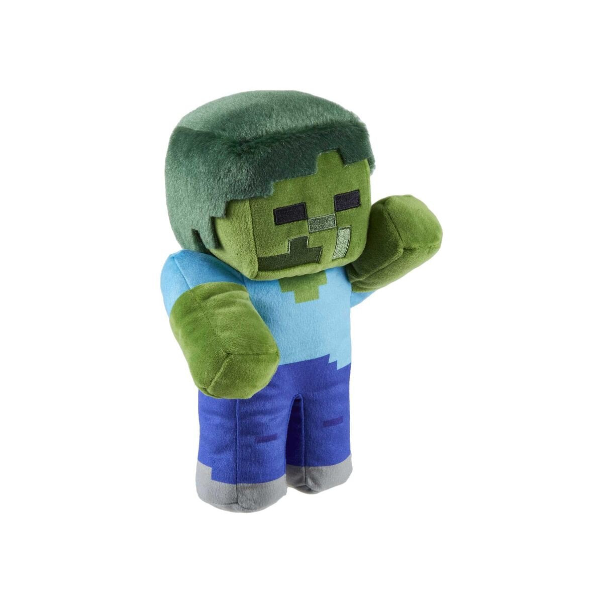 Mattel Minecraft Basic Plush Zombie Halloween, 20 cm