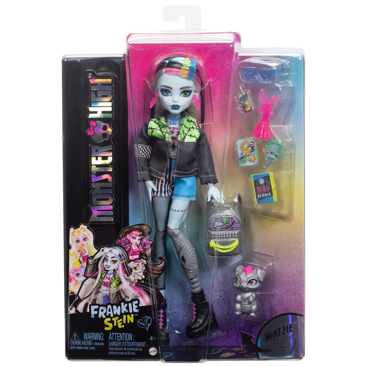 Mattel Monster High Todschicke Monsterschülerin Frankie Stein Puppe