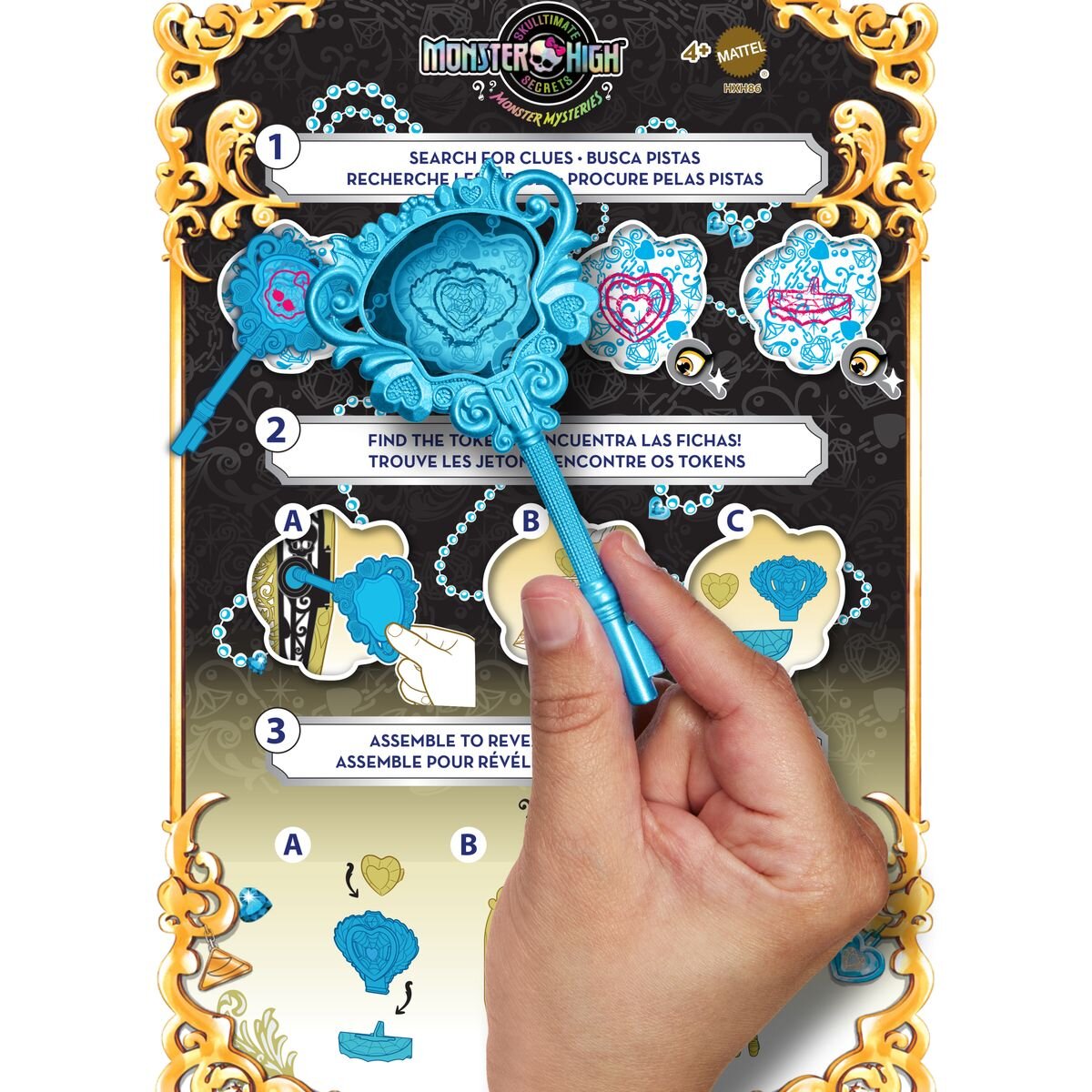 Mattel Monster High Verborgene Schätze Monster Mysteries Cleo De Nile Puppe