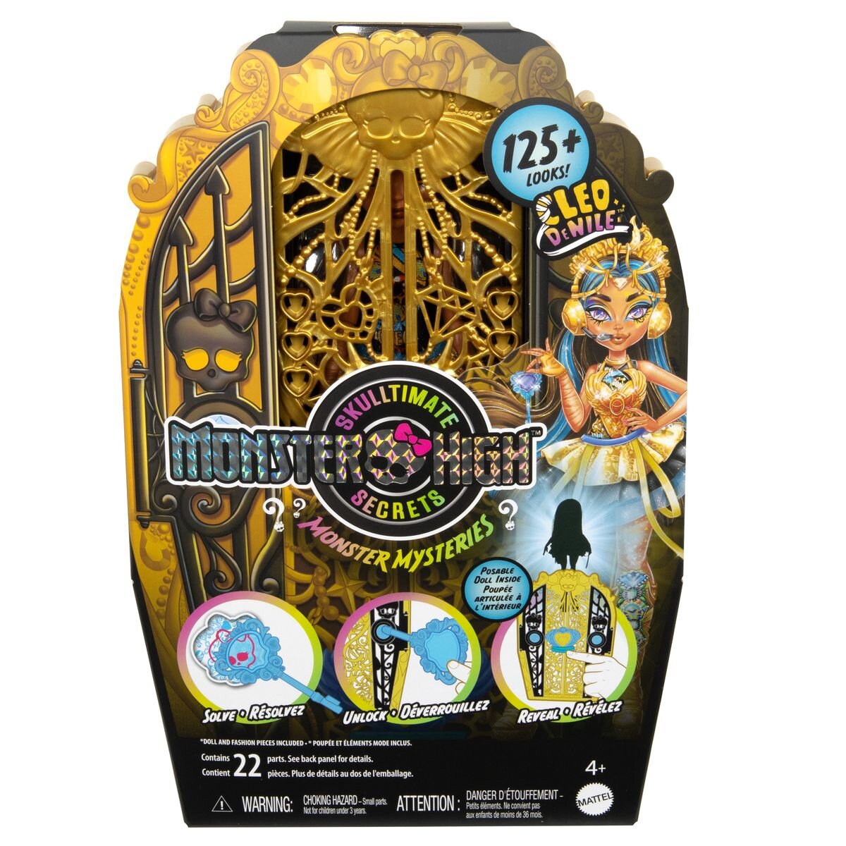 Mattel Monster High Verborgene Schätze Monster Mysteries Cleo De Nile Puppe