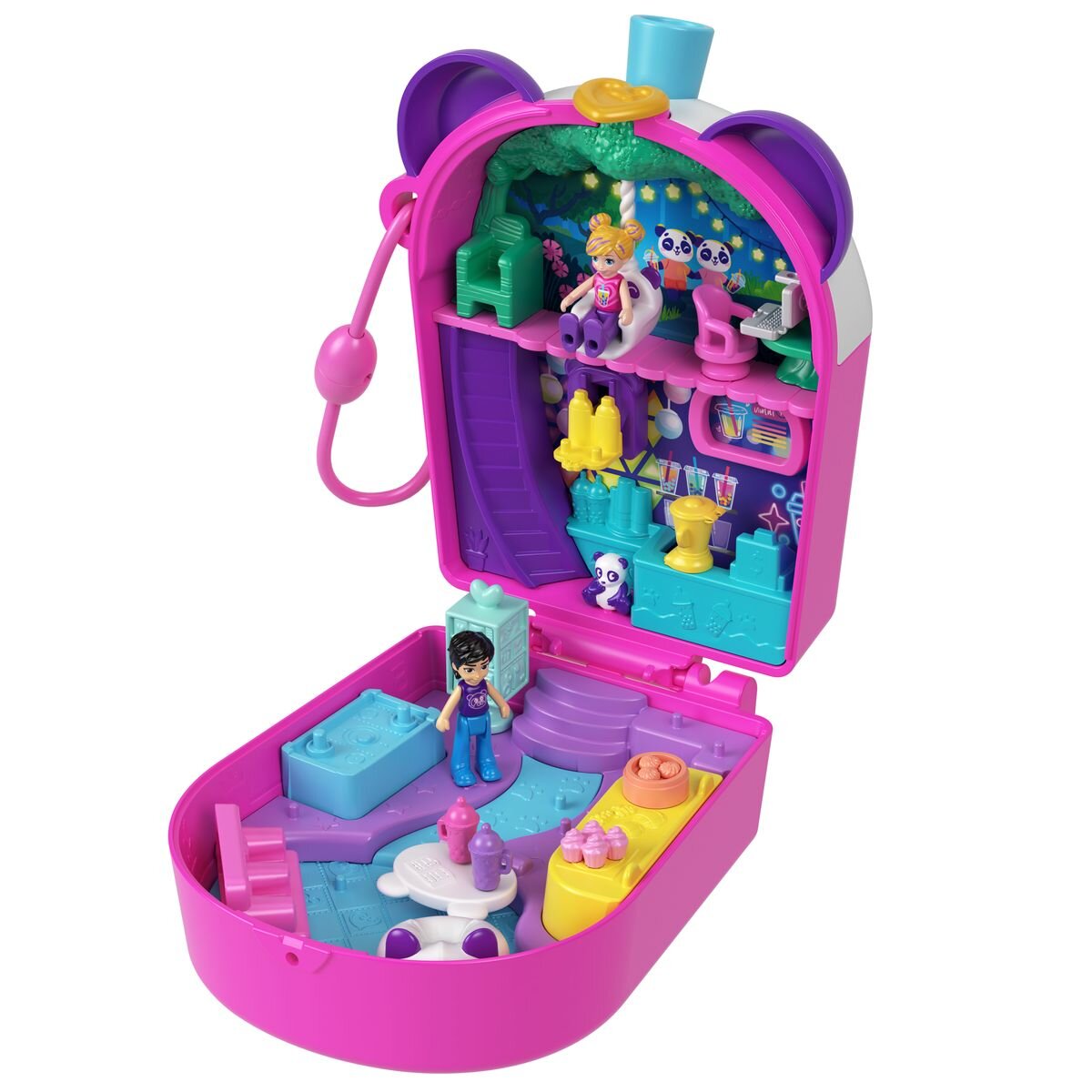Mattel Polly Pocket Bubble Tea Pandaschatulle