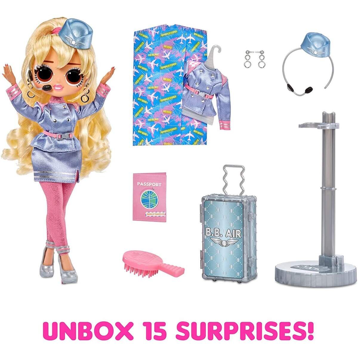 MGA Entertainment L.O.L. Surprise OMG Travel Doll - Fly Gurl