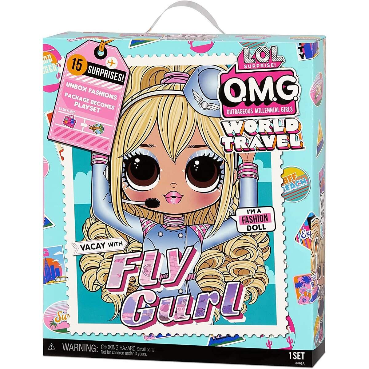 MGA Entertainment L.O.L. Surprise OMG Travel Doll - Fly Gurl