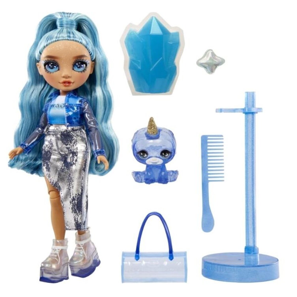 MGA Entertainment Rainbow High Classic Rainbow Fashion Doll - Skyler (blue)