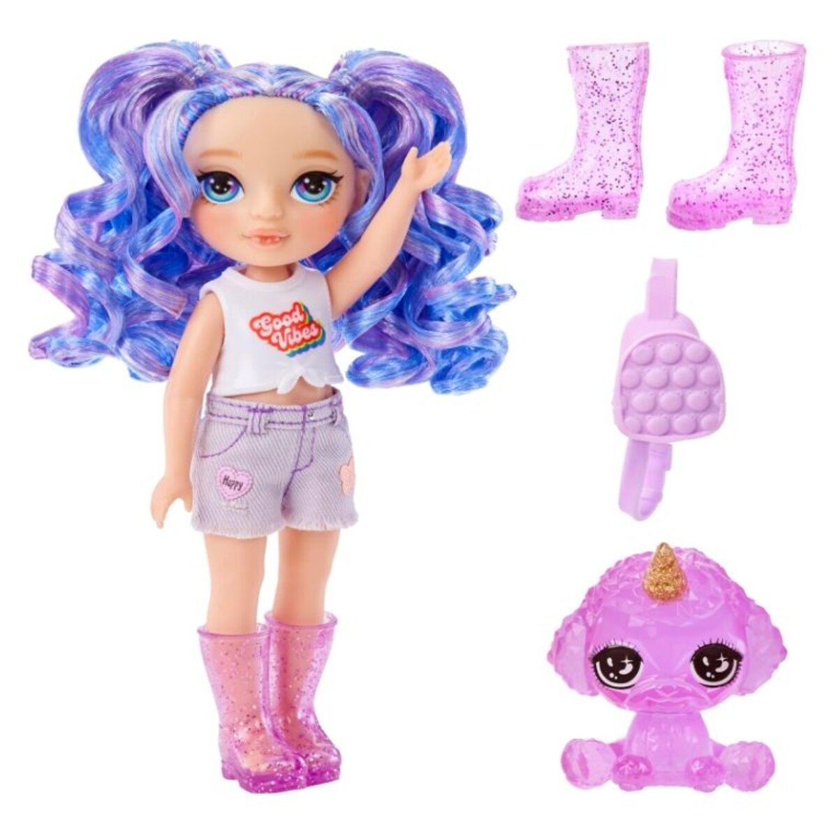 MGA Entertainment Rainbow High Littles Dolls - Amethyst (Lila)