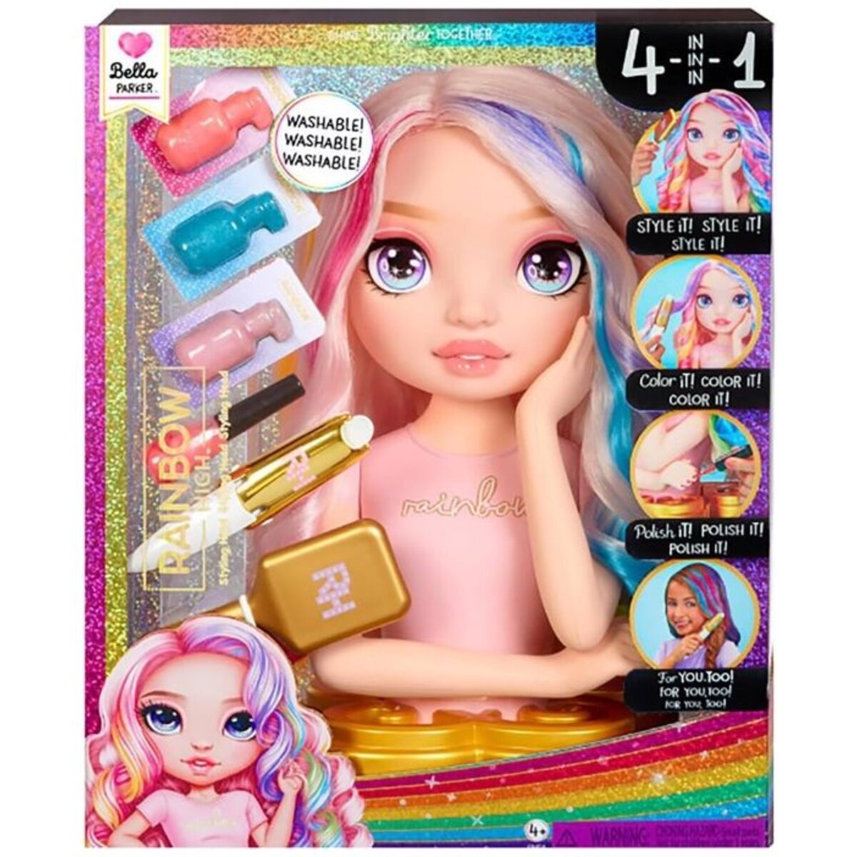 MGA Entertainment Rainbow High Styling Head Playset