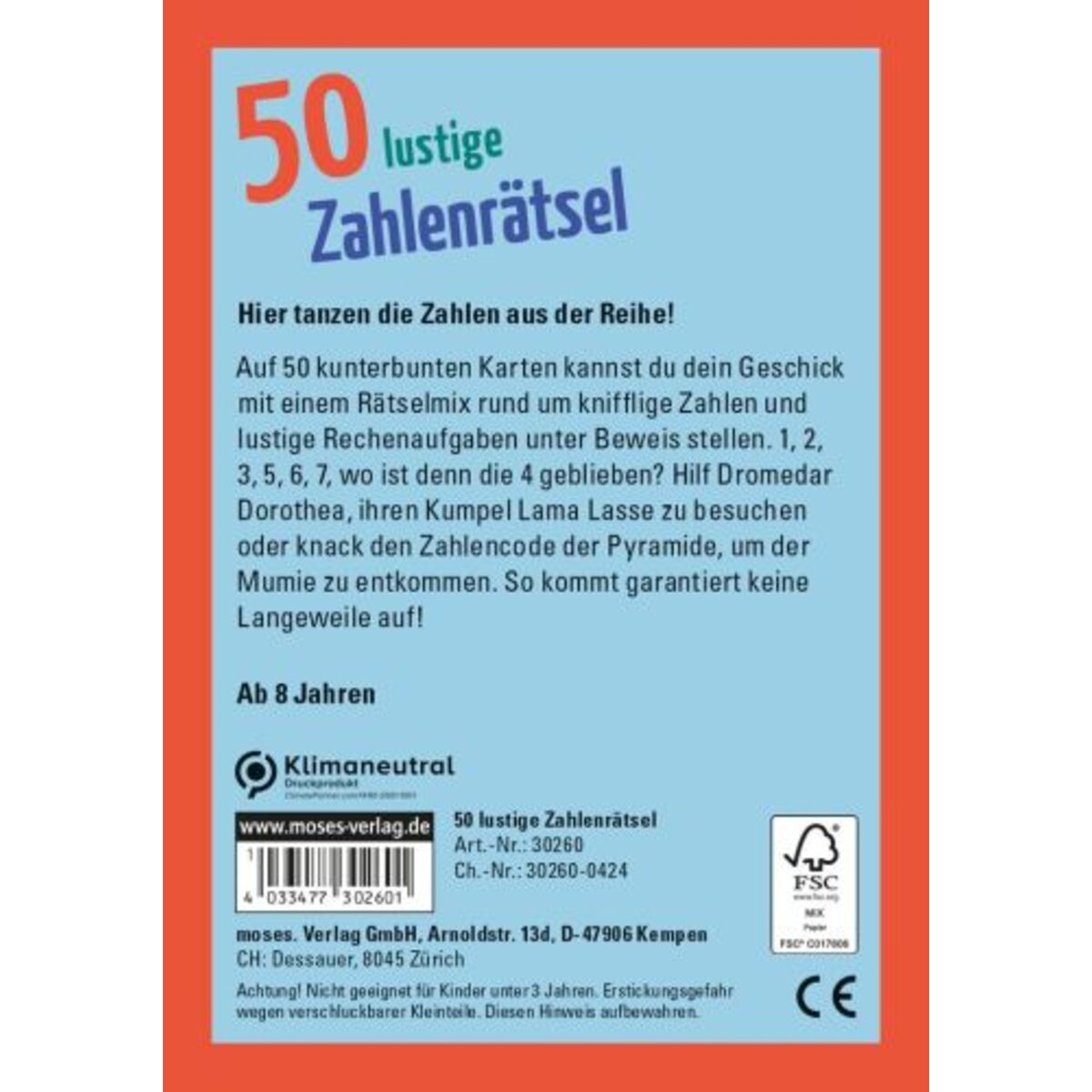 moses. 50 lustige Zahlenrätsel