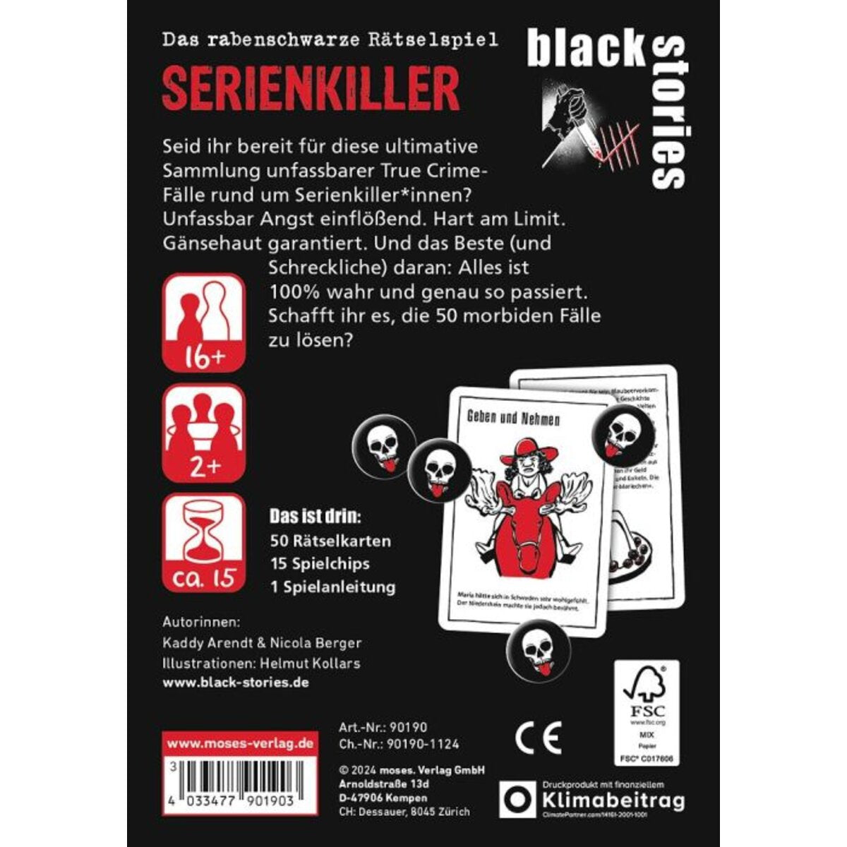 moses. Black Stories Serienkiller