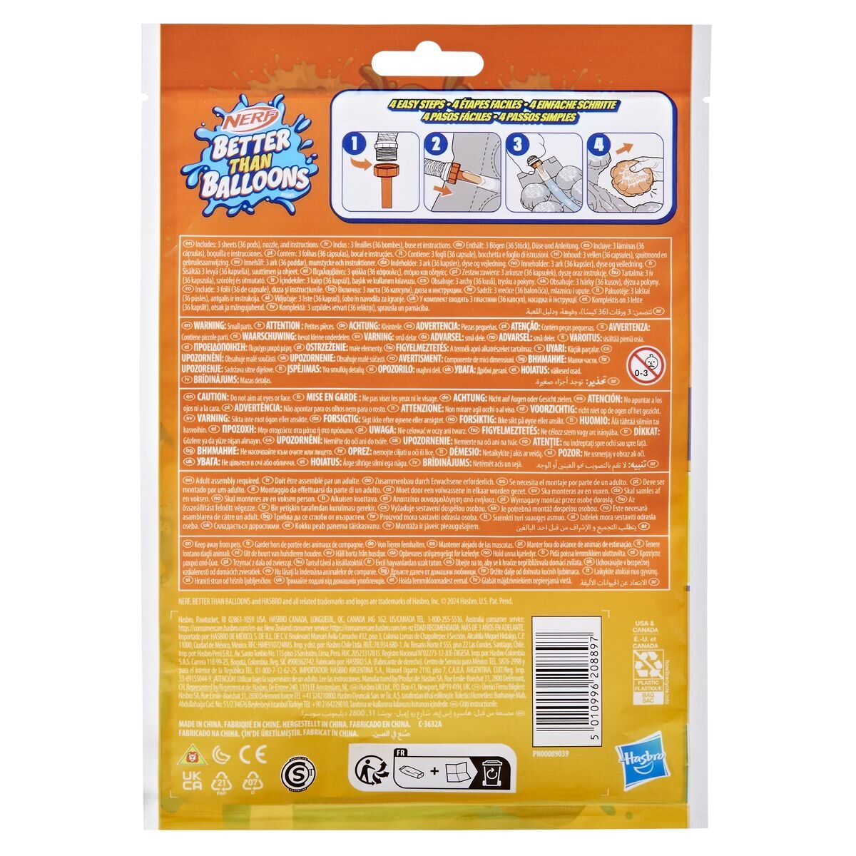 Nerf Super Soaker Better Than Balloons 36er Pack