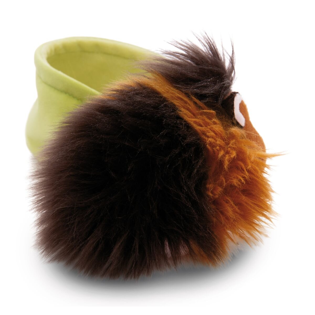 NICI Kuscheltier Meerschweinchen espresso-karamell 12cm im Körbchen grün