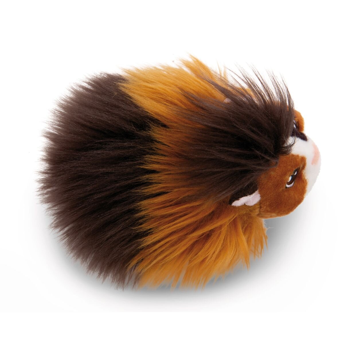NICI Kuscheltier Meerschweinchen espresso-karamell 12cm im Körbchen grün