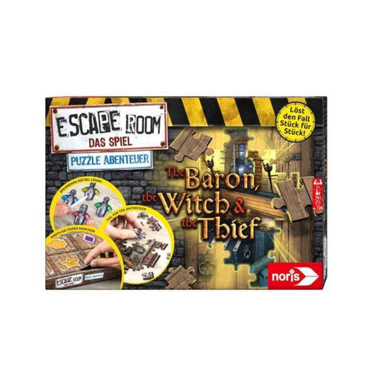 Noris Spiele Escape Room Das Spiel Puzzle Abenteuer - The Baron, The Witch & The Thief