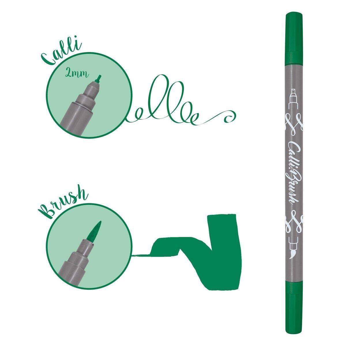 ONLINE Calli.Brush Pen Dark Green