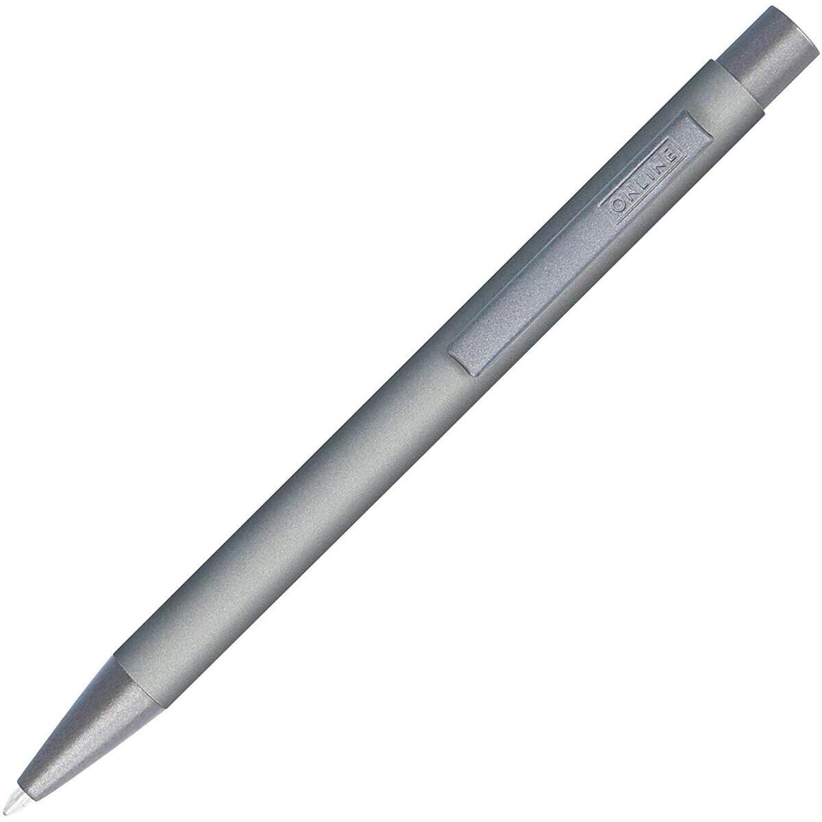 ONLINE Kugelschreiber M Soft Metal Pure grey