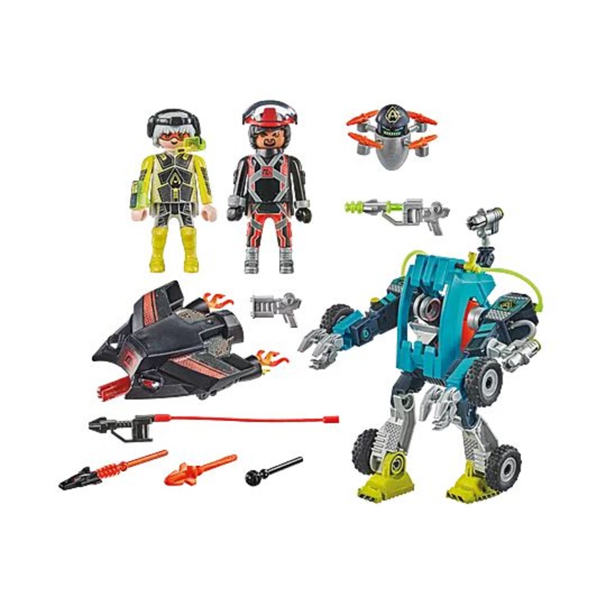 PLAYMOBIL® 71578 Roboter vs. Fluggleiter