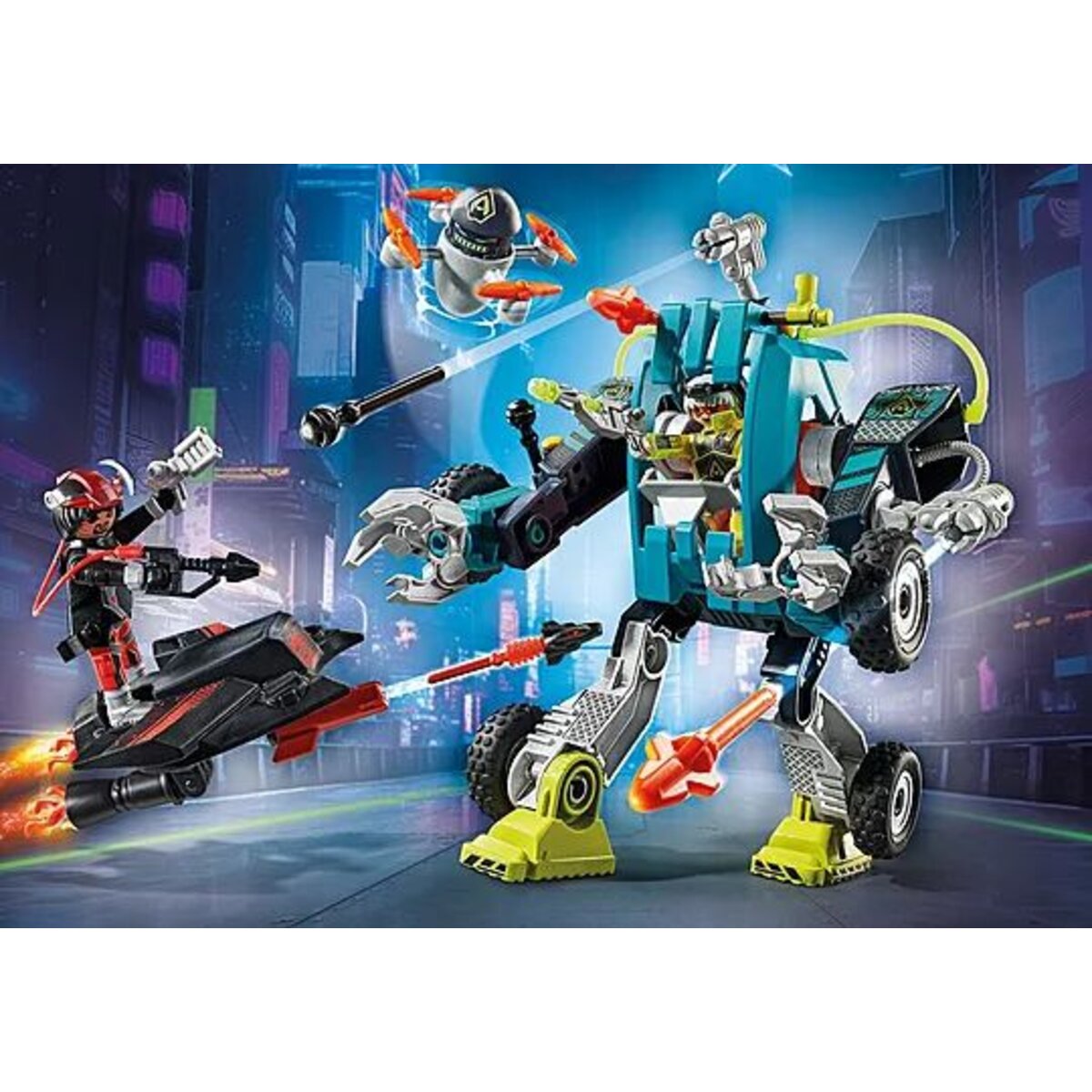 PLAYMOBIL® 71578 Roboter vs. Fluggleiter