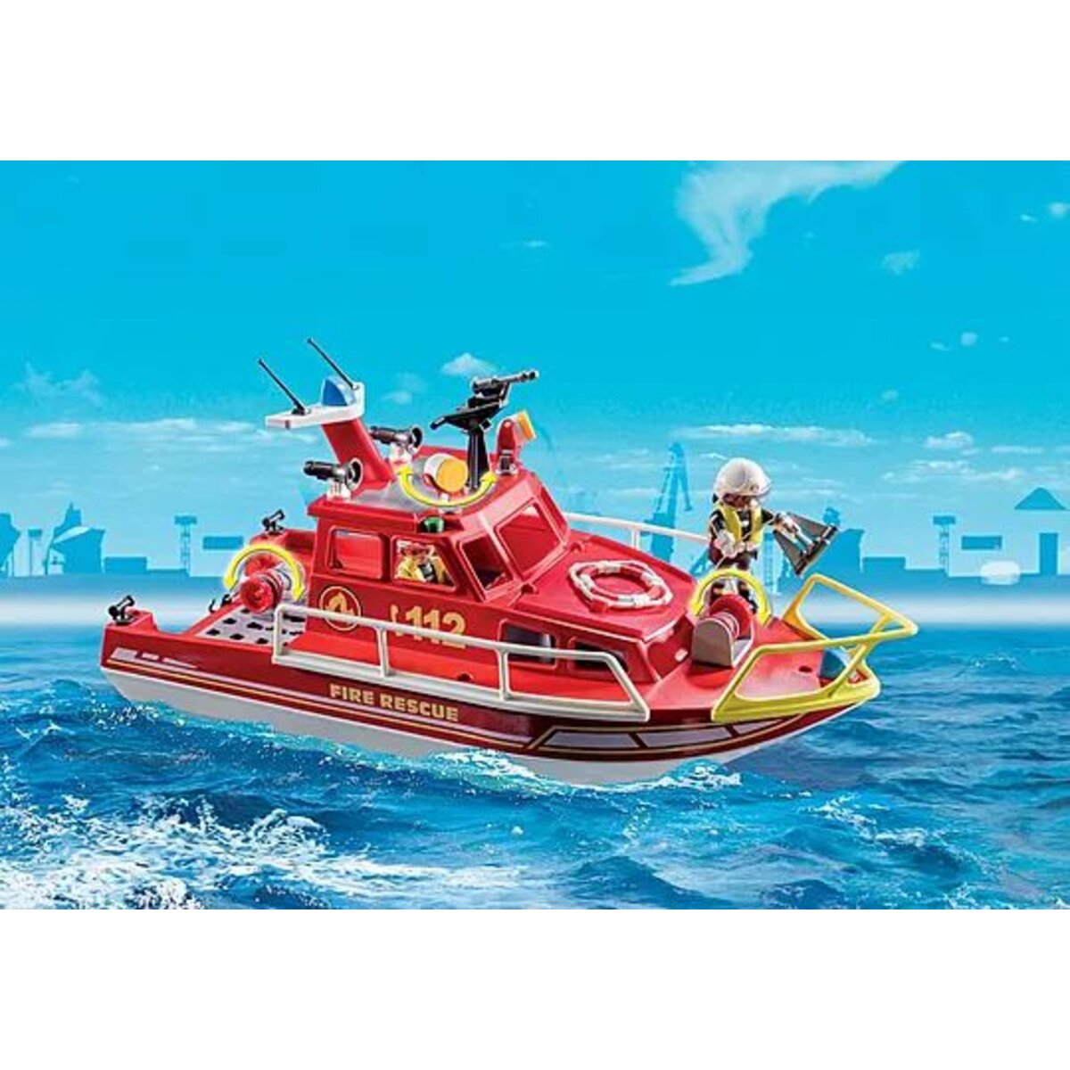 PLAYMOBIL® 71598 Act!on Heroes - Feuerlöschboot