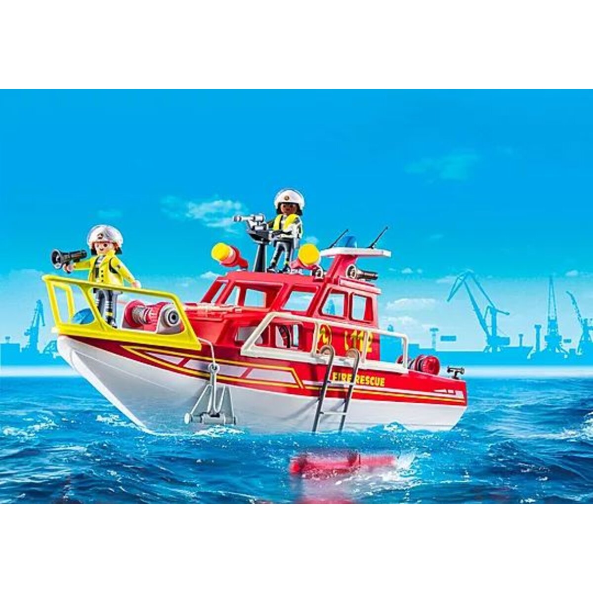 PLAYMOBIL® 71598 Act!on Heroes - Feuerlöschboot