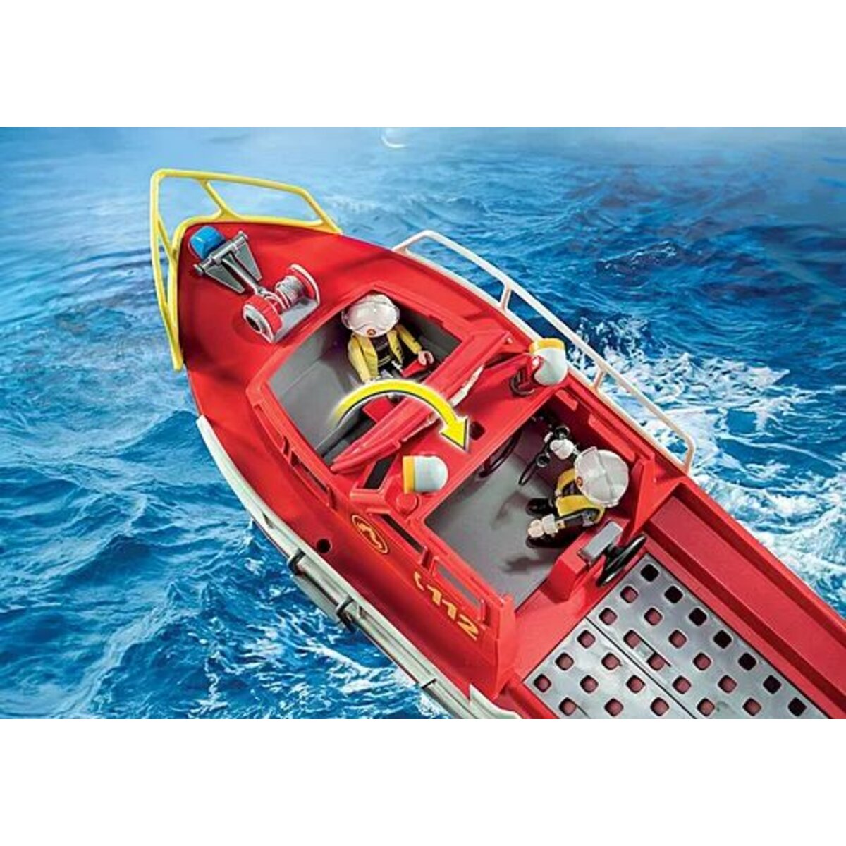 PLAYMOBIL® 71598 Act!on Heroes - Feuerlöschboot