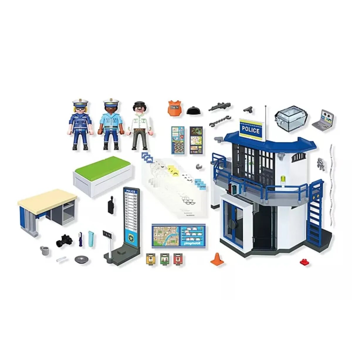 PLAYMOBIL® 71874 Act!on Heroes Polizei mit Fahndungsraum
