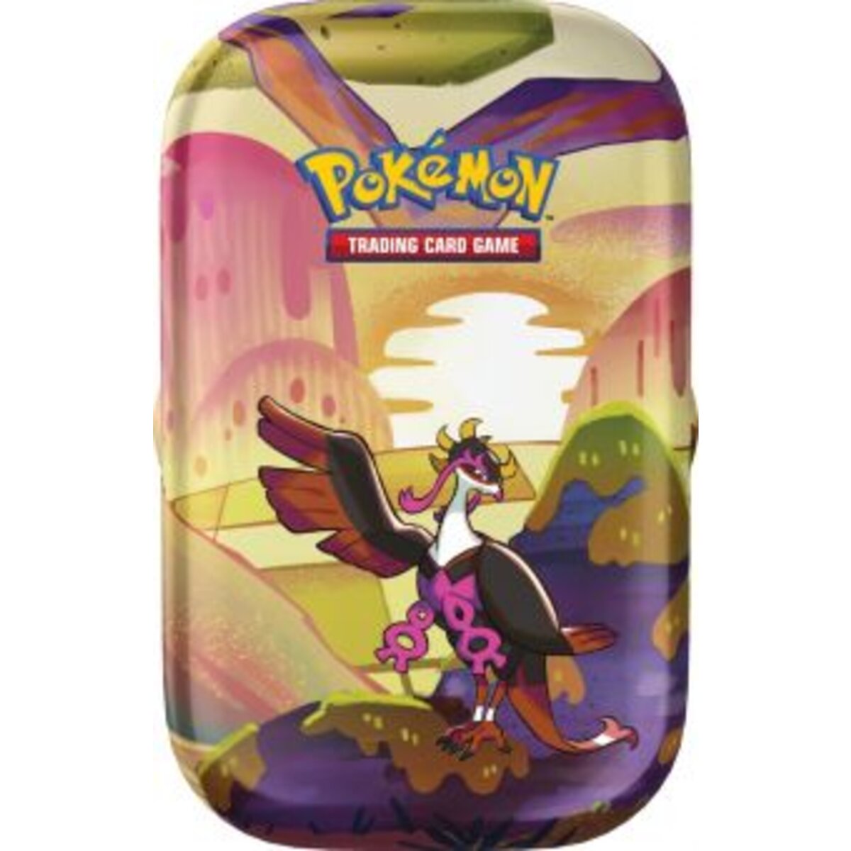 Pokemon Mini Tin-Box Karmesin & Purpur - Nebel der Sagen, 1 Stück, 5-fach sortiert