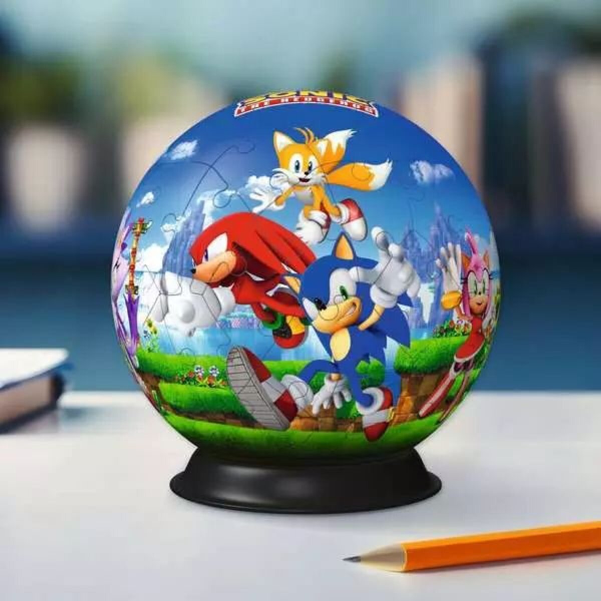 Ravensburger 3D Puzzle - Puzzle-Ball Sonic the Hedgehog, 73 Teile