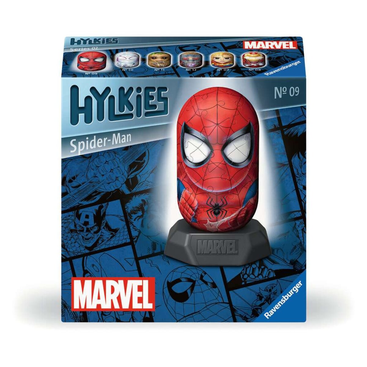 Ravensburger 3D Puzzle - Hylkies Marvel #09 Spiderman, 54 Teile