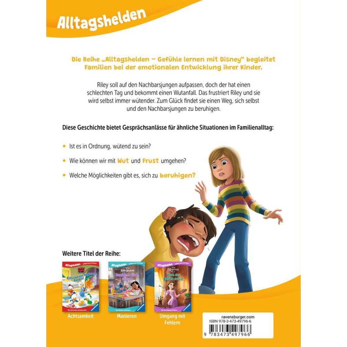 Ravensburger Alltagshelden - Gefühle lernen mit Disney: Alles steht Kopf