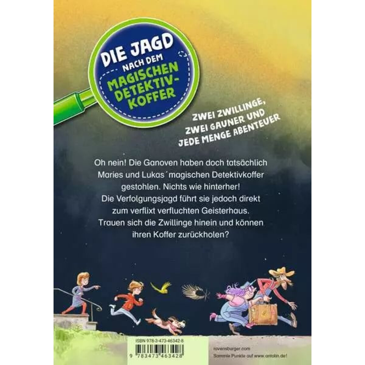 Ravensburger Die Jagd nach dem magischen Detektivkoffer, Band 7: Das verflixt verfluchte Geisterhaus