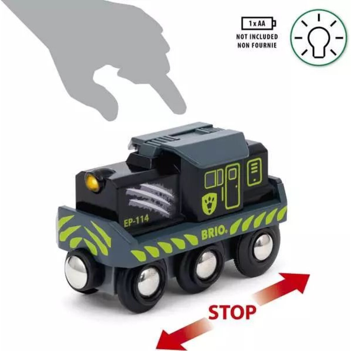 BRIO Dinosaurier Batteriezug