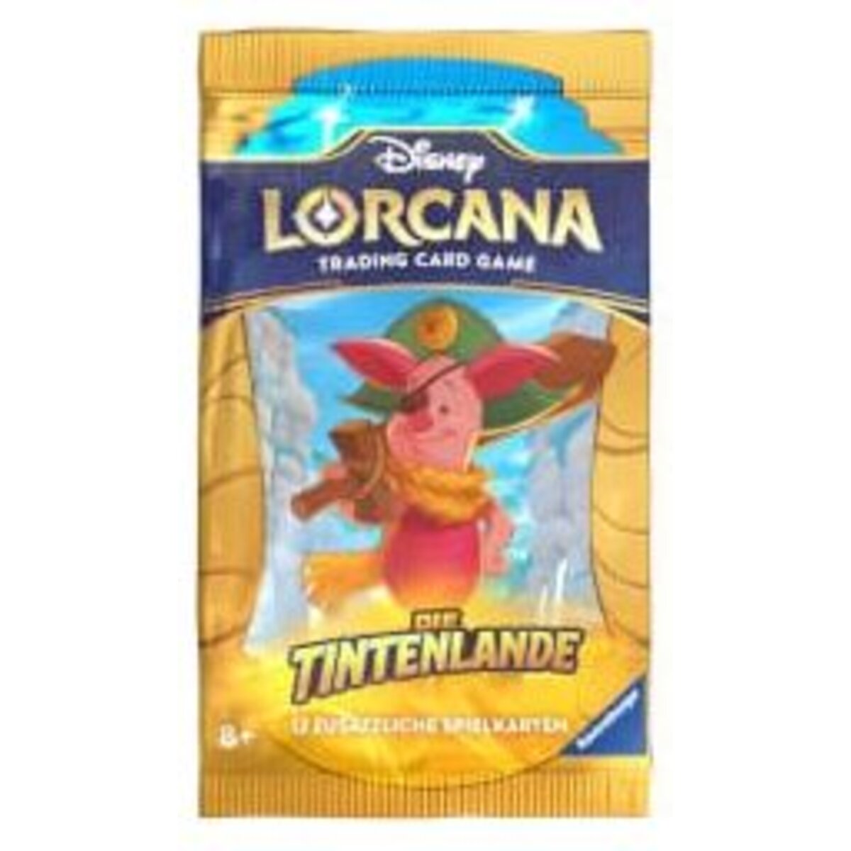 Ravensburger Disney Lorcana Trading Card Game: Die Tintenlande - Booster (Deutsch), 1 Stück, sortiert