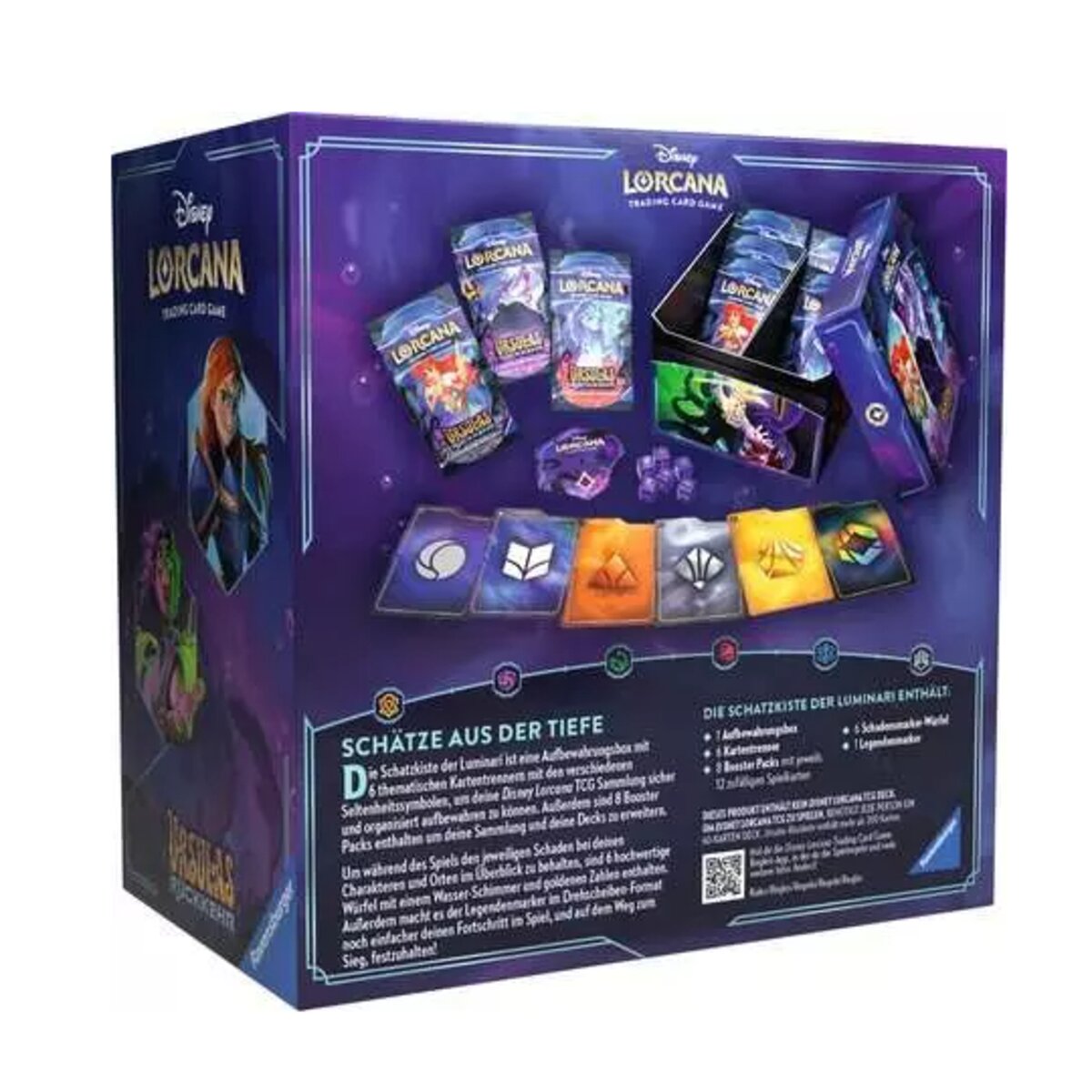 Ravensburger Disney Lorcana: Ursulas Rückkehr - Schatzkiste der Luminari (Deutsch)