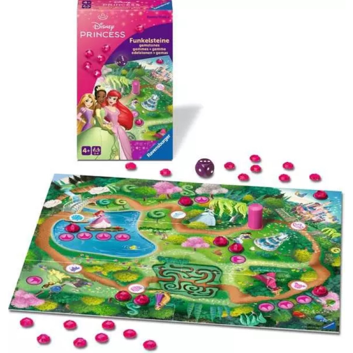 Ravensburger Disney Princess Funkelsteine Brettspiel