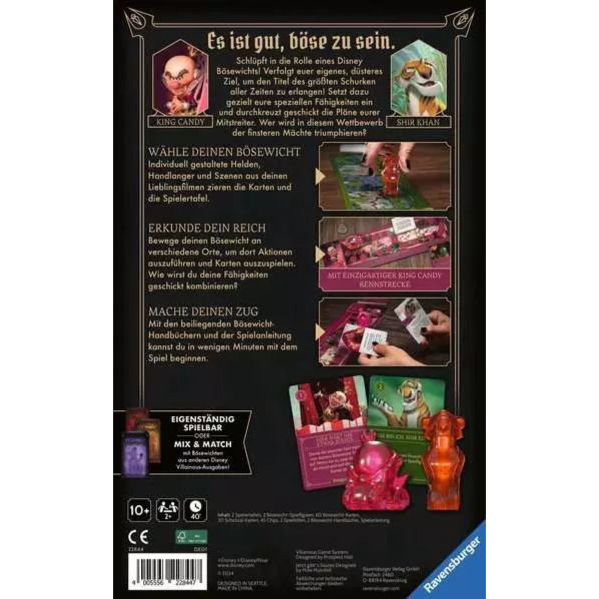 Ravensburger Disney Villainous - Jetzt gibt's Saures