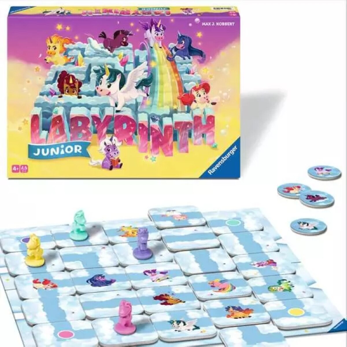 Ravensburger Einhorn Junior Labyrinth Schiebespiel