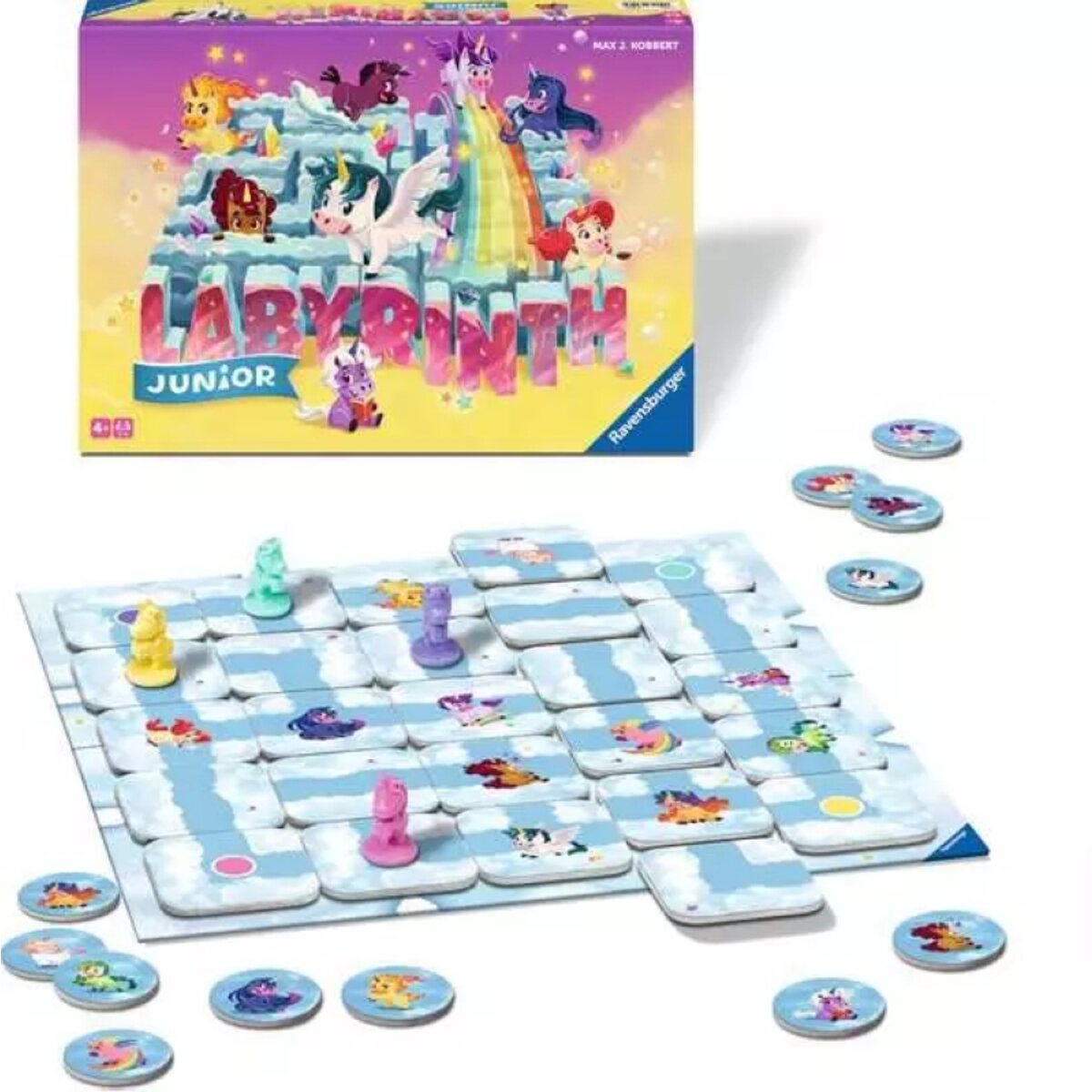 Ravensburger Einhorn Junior Labyrinth Schiebespiel