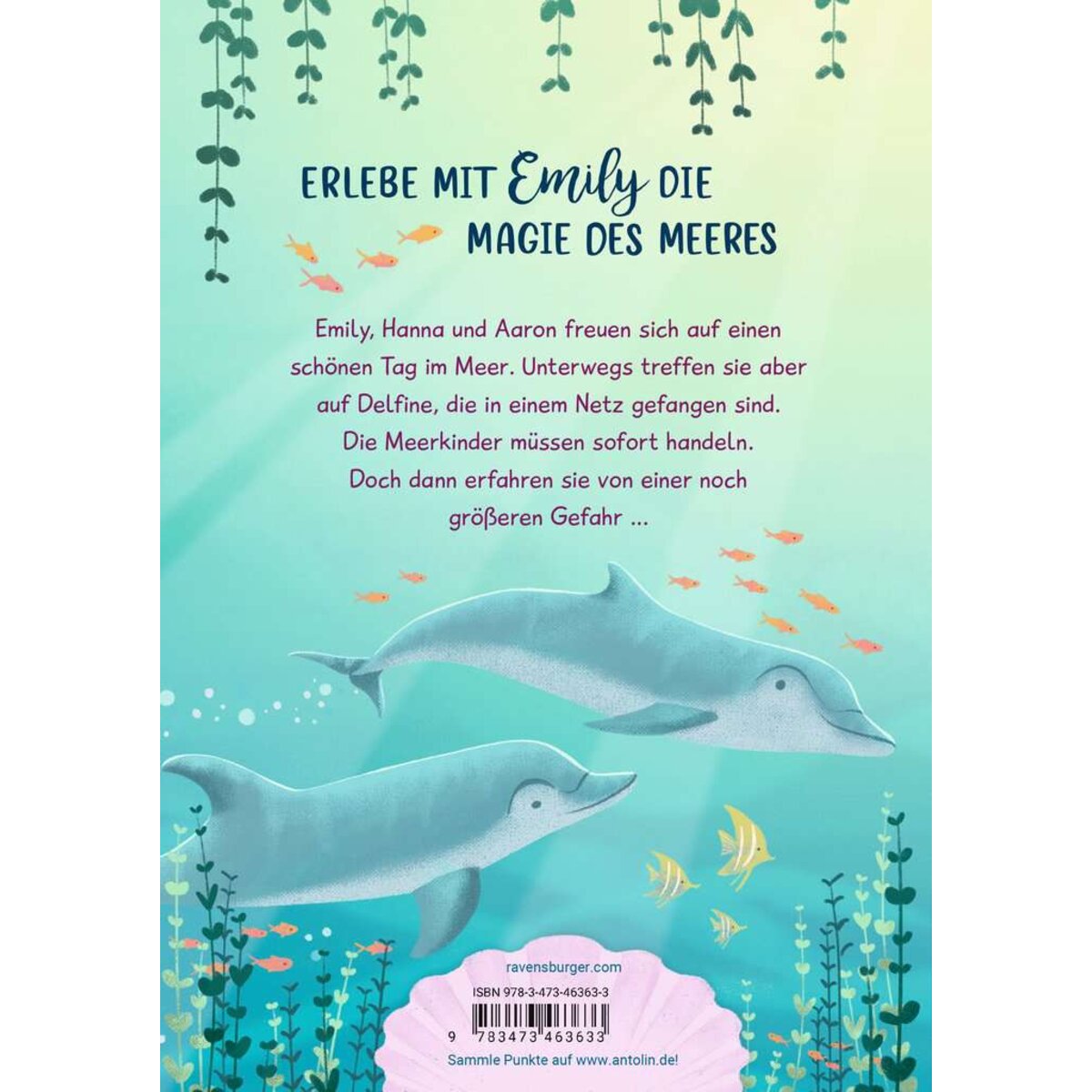 Ravensburger Emily Meermädchen , Band 4: Rettung für die Delfine