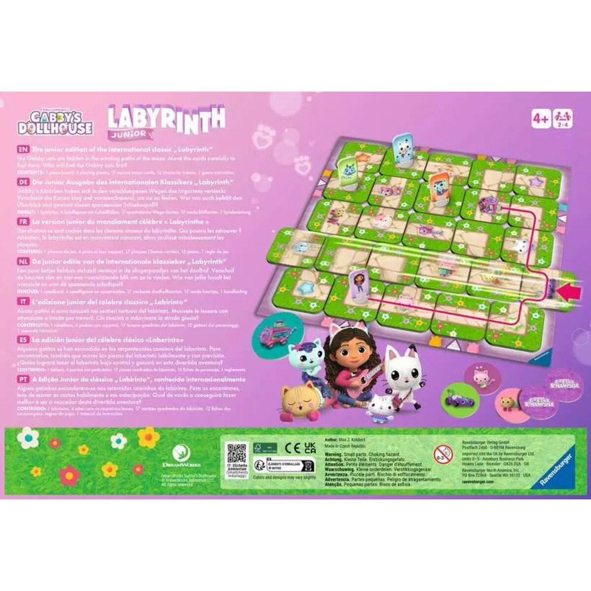 Ravensburger Gabby's Dollhouse Junior Labyrinth