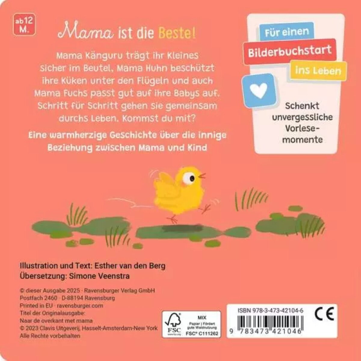 Ravensburger Kinderbuch Mama ist immer für mich da
